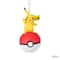 Hallmark 3" Pokémon™ Pikachu on Poké Ball Ornament